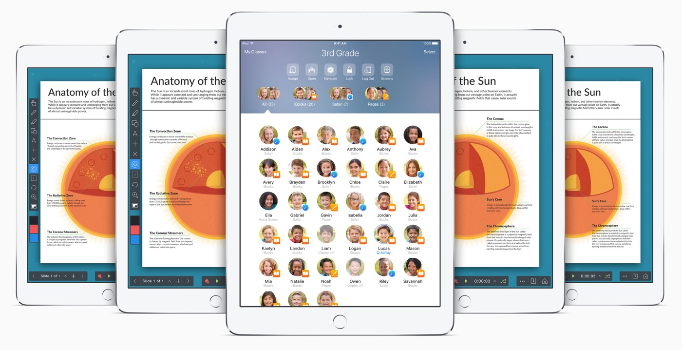 Apple、教師向けのアシスタントアプリの最新版｢クラスルーム 2.0｣をリリース