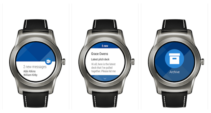 ｢Microsoft Outlook｣のAndroid向け公式アプリが｢Android Wear｣に対応