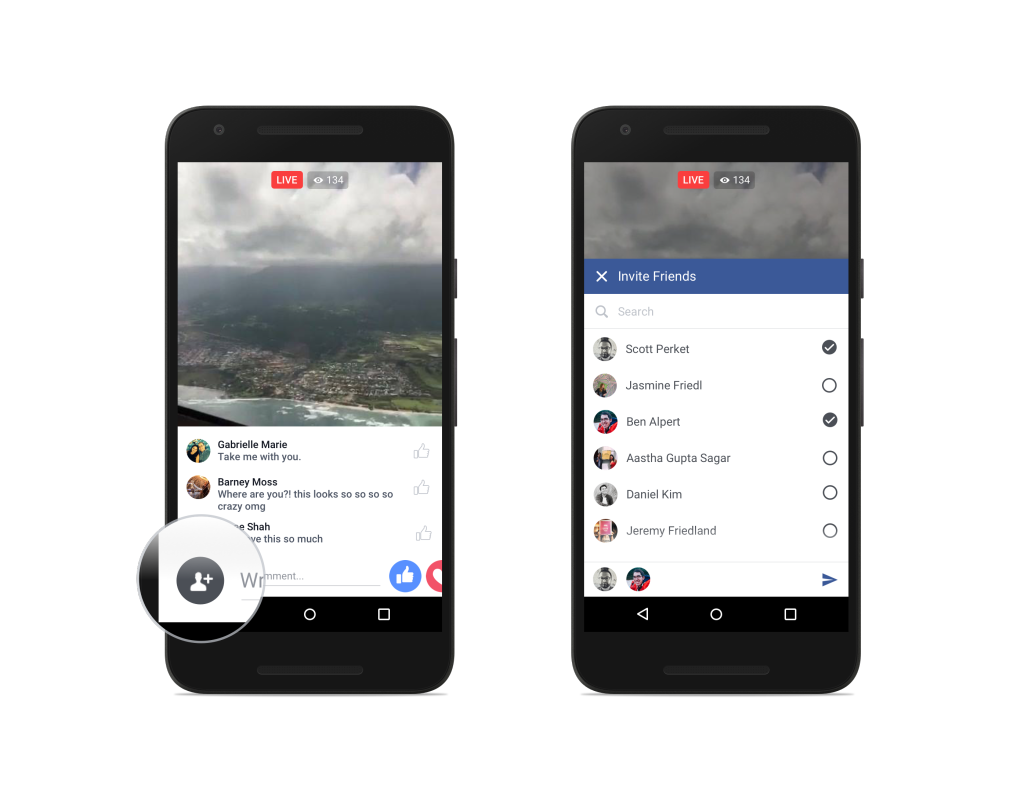Facebook、｢ライブ動画｣機能に様々な新機能を追加 ｰ ライブリアクション機能や5つのライブ動画フィルターなど