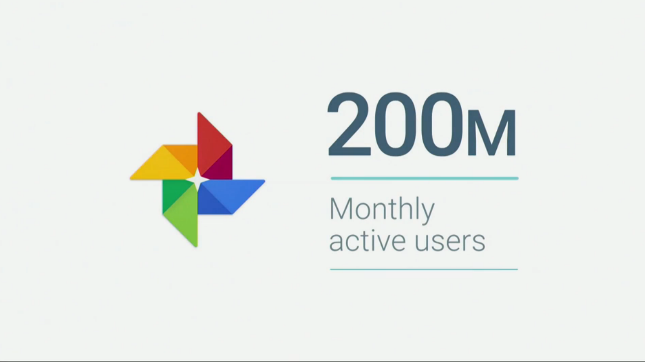｢Google フォト｣の月間アクティブユーザー数は2億人以上