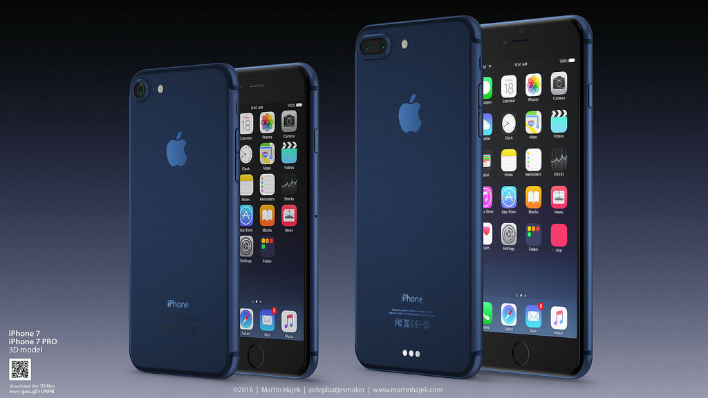 ｢iPhone 7｣のディープブルーモデルはこんな感じに?? ｰ デザイン予想画像公開