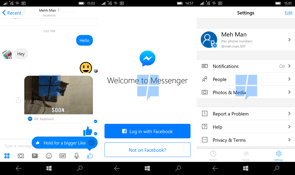 Facebook、｢Messenger｣の｢Windows 10｣向け公式アプリをアップデート ｰ モバイル版のデザインを刷新
