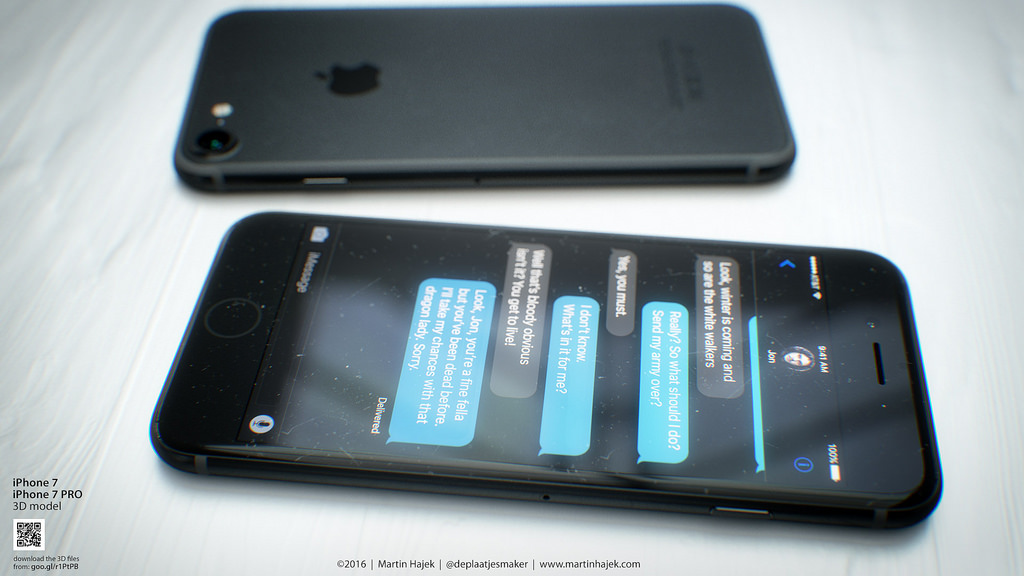 ｢iPhone 7｣のスペースブラックモデルはこんな感じに?? ｰ 著名デザイナーが予想画像を公開