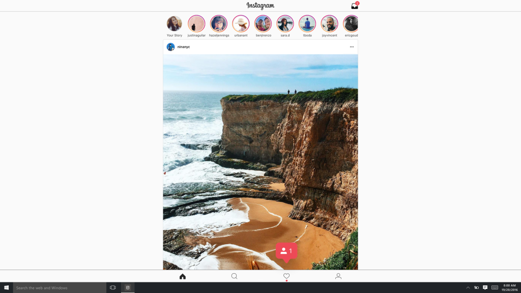｢Instagram｣の公式アプリがWindows 10搭載PCやタブレットにも対応