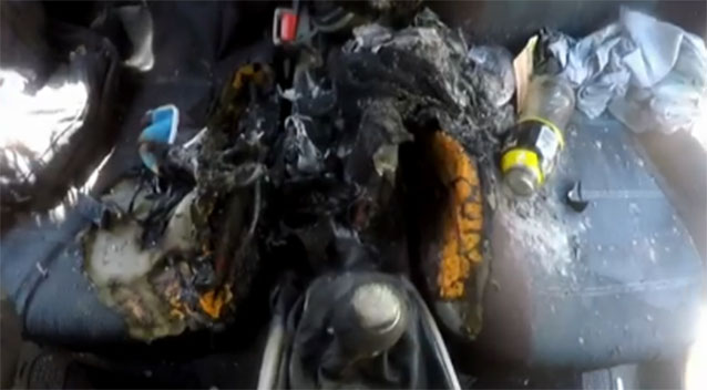 オーストラリアで車内に放置した｢iPhone 7｣から発火し、車が炎上する事故が発生