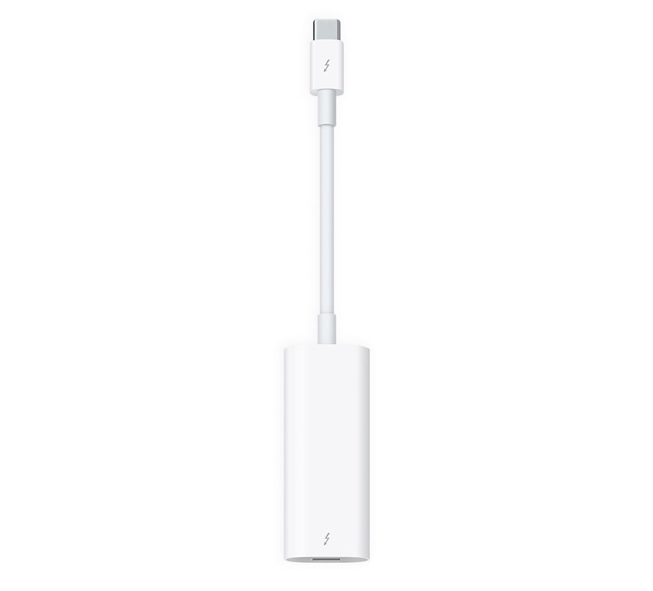 Apple、｢Thunderbolt 3（USB-C）- Thunderbolt 2アダプタ｣などを販売開始