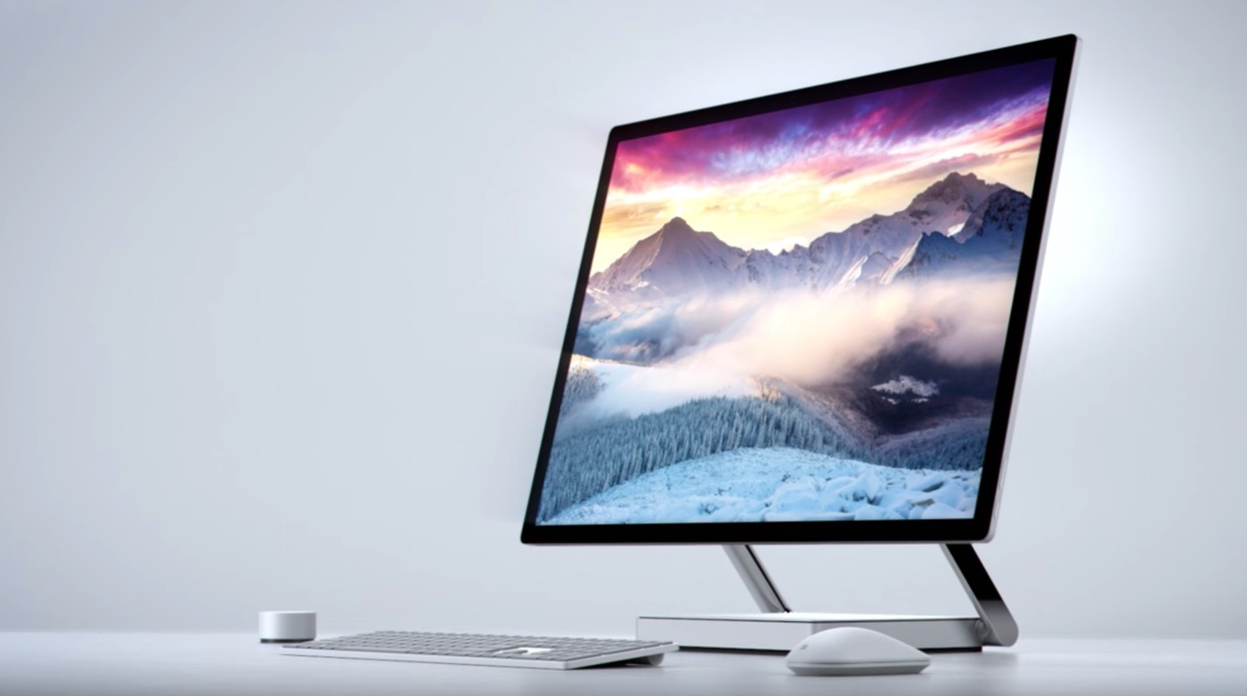 米Microsoft、｢Surface｣ブランドのオールインワン型PC｢Surface Studio｣を正式に発表