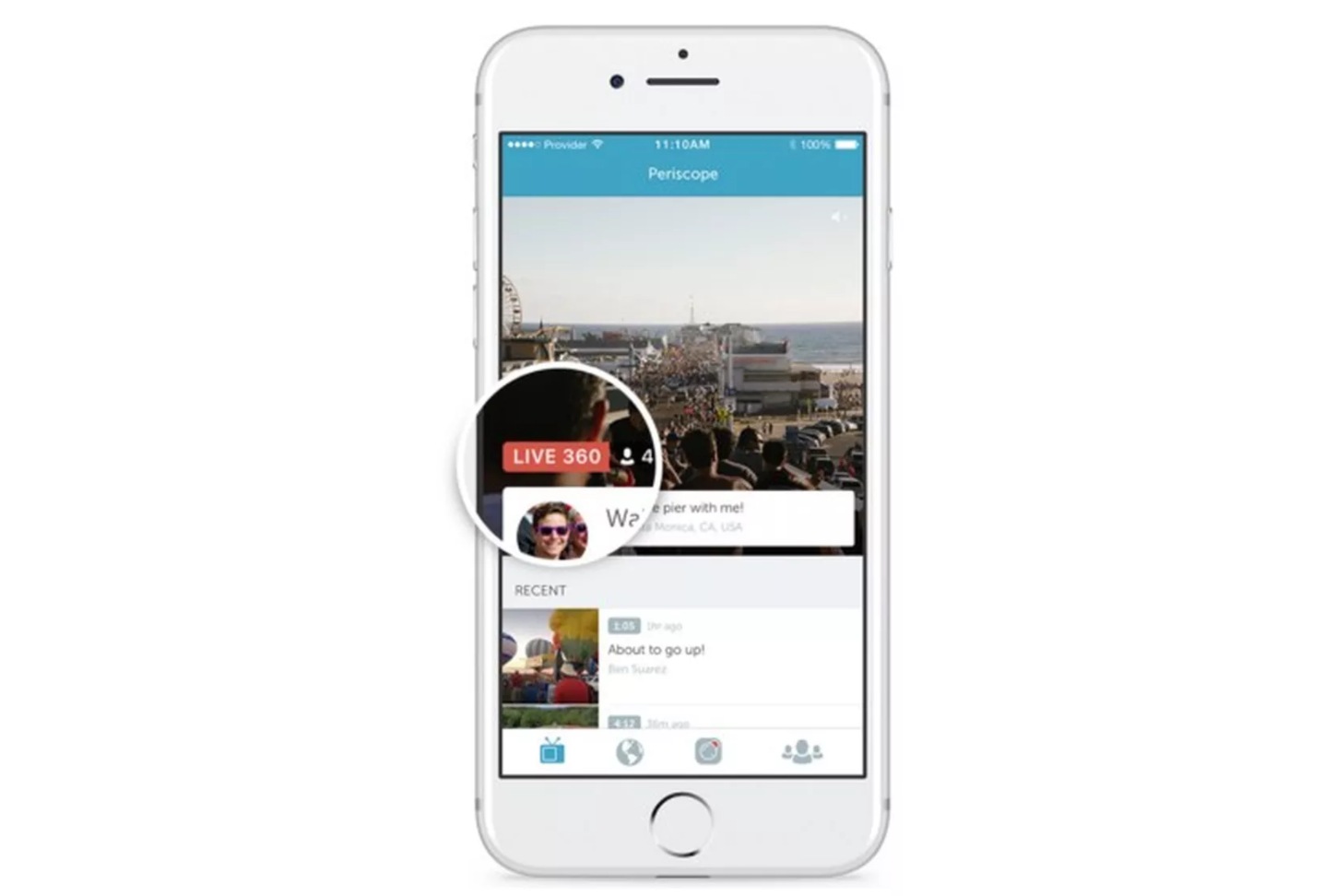 Twitter、ライブ配信サービス｢Periscope｣にて360度動画のライブ配信に対応