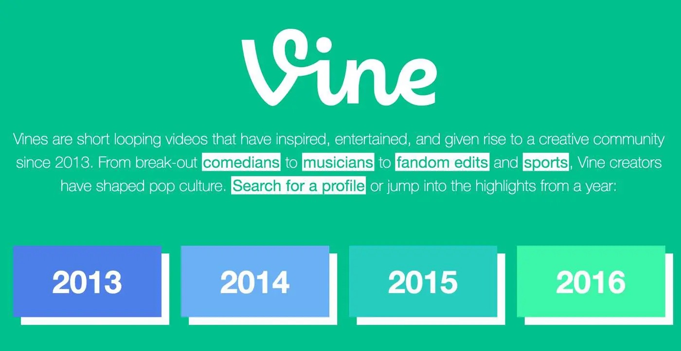 Vine、全ての6秒動画をまとめた｢Vine Archive｣を公開 | 気になる、記になる…