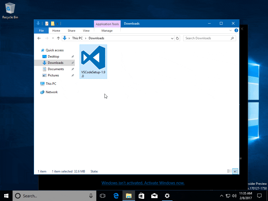 ｢Windows 10 Cloud｣は｢Windows 10 Pro｣にアップグレード可能な事が確認される
