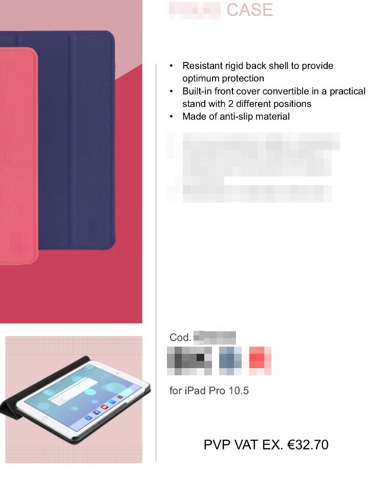 ケースメーカーは早くも｢iPad Pro 10.5インチ｣用のケースを準備中か