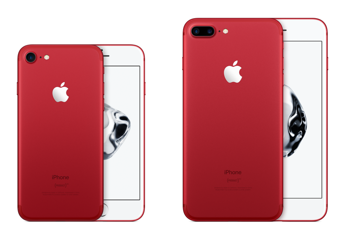 NTTドコモ、｢iPhone 7 (PRODUCT) RED Special Edition｣を3月25日午前10時より発売へ