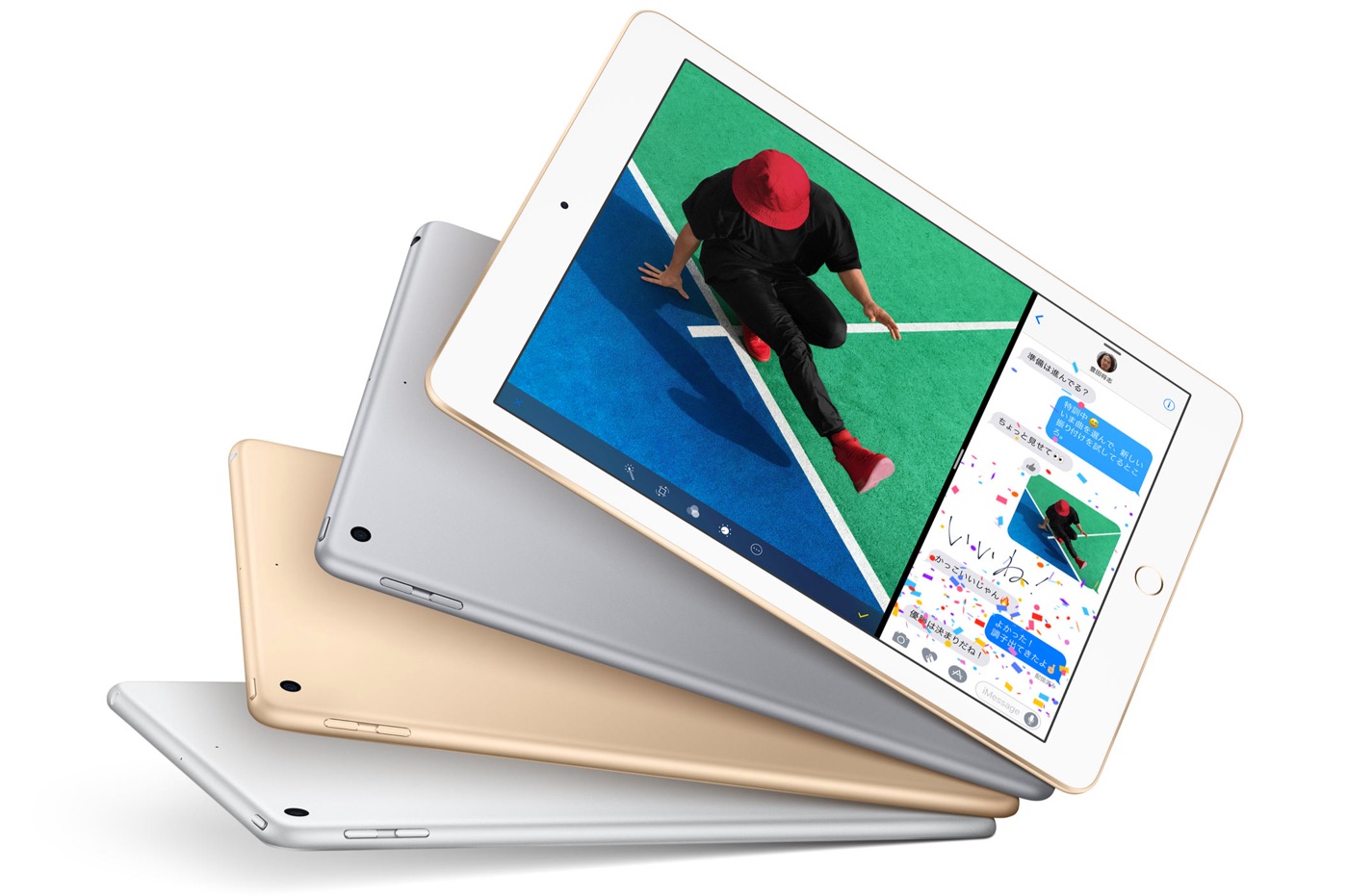 NTTドコモ・au・ソフトバンク、｢iPad (第5世代)｣の予約受付を開始