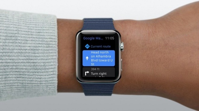 ｢Google マップ｣アプリ、将来的に｢Apple Watch｣を改めてサポートへ