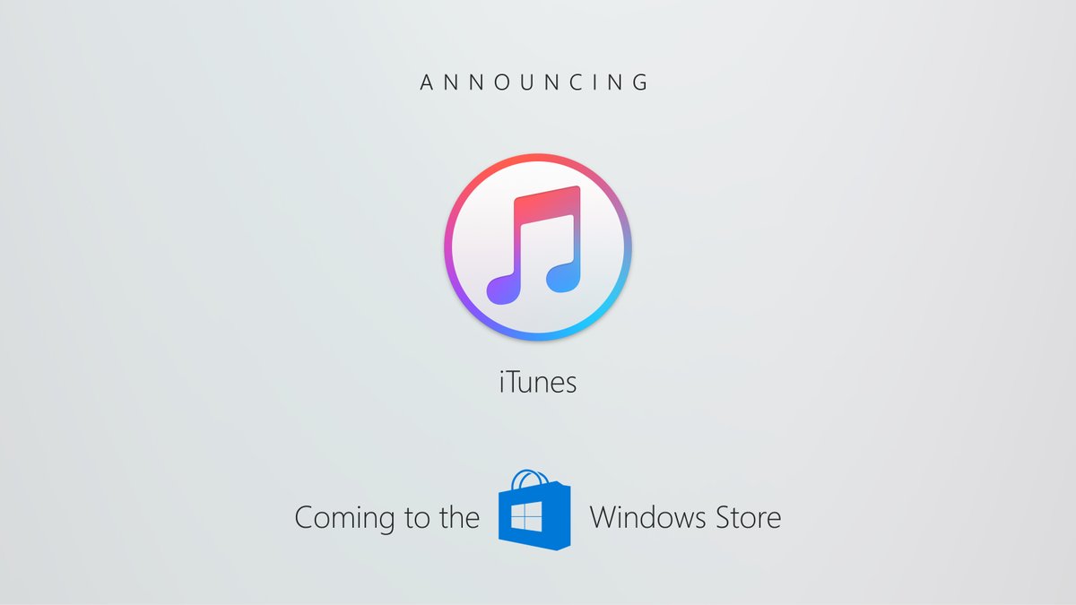 ｢iTunes｣のUWPアプリのリリースはまもなくか