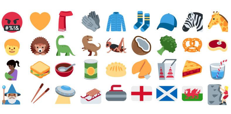Twitter、｢Unicode 10.0｣で追加される69種の新しい絵文字に対応