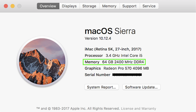 新型｢iMac 27インチ｣の基本モデル、非公式ながら最大64GBまでのメモリを搭載可能