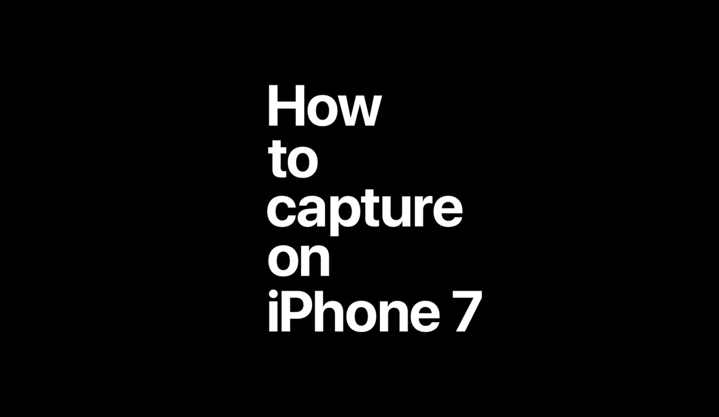 米Apple、｢iPhone 7｣シリーズでの写真撮影テクニックを紹介する動画を新たに3本公開