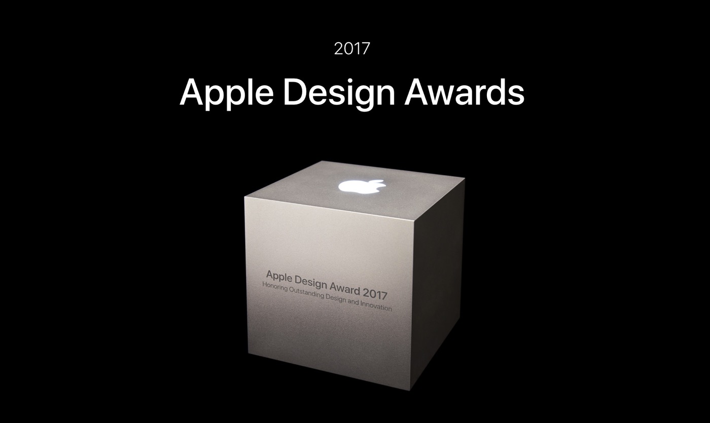 Apple、｢Apple Design Awards 2017｣の受賞アプリを発表