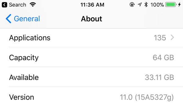 ｢iOS 11 beta 4｣での変更点のまとめ – 変更点を撮影した映像も