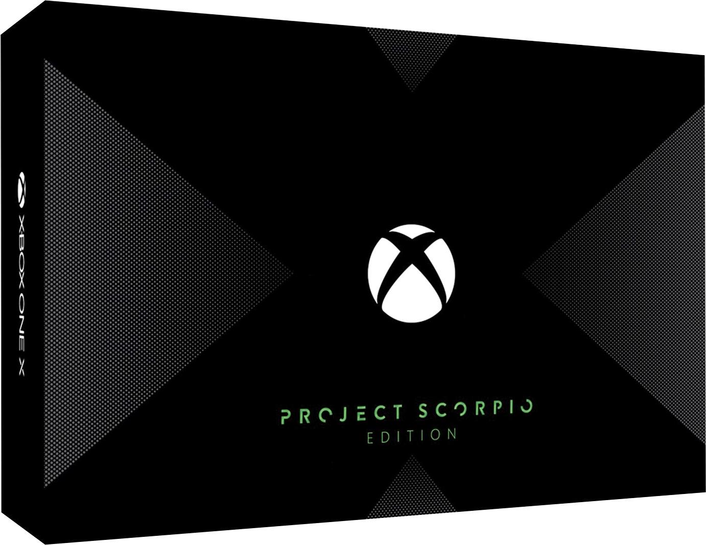 Microsoft、｢Xbox One X｣の限定モデル｢Project Scorpio エディション｣を発売へ