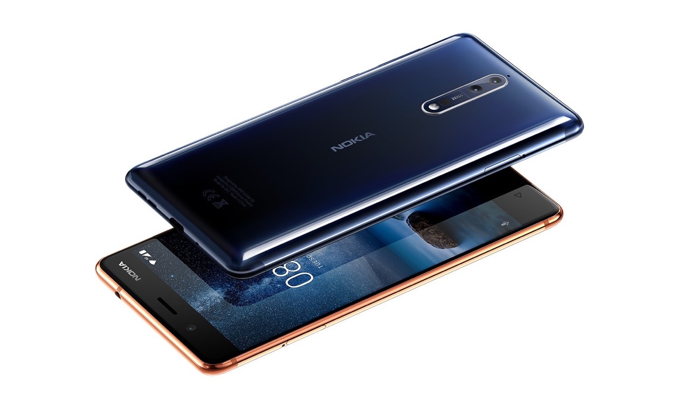 HMD、NokiaブランドのAndroid搭載フラッグシップスマホ｢Nokia 8｣を正式発表