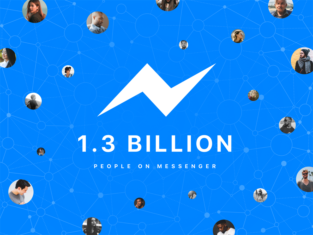 ｢Facebook Messenger｣の月間利用者数が13億人を突破