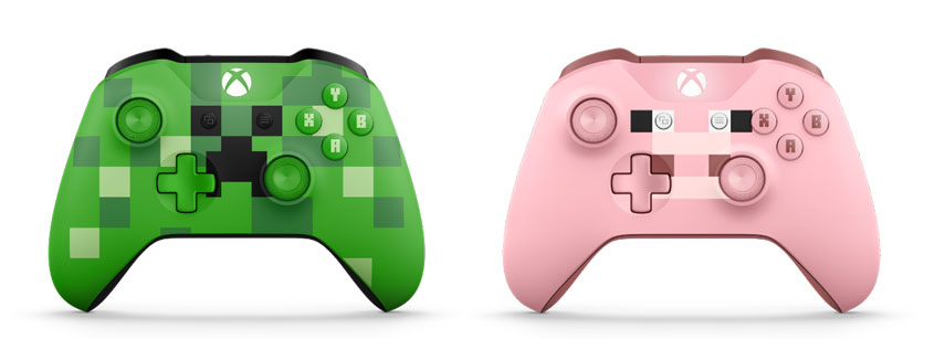 日本マイクロソフト、｢Minecraft｣デザインの｢Xbox One S｣と｢ワイヤレスコントローラー｣を10月5日に数量限定で発売へ