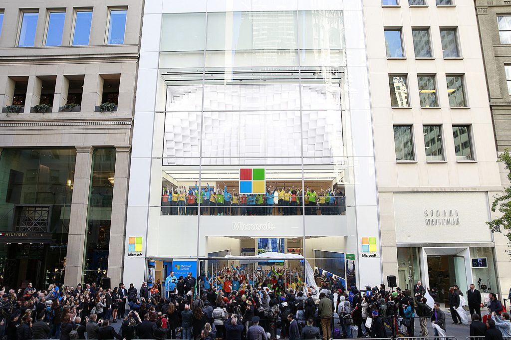 Microsoftの英ロンドンの旗艦店は今夏にオープン予定