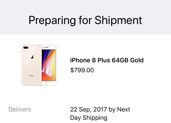 Apple、｢iPhone 8/8 Plus｣と｢Apple Watch Series 3｣の出荷準備を開始