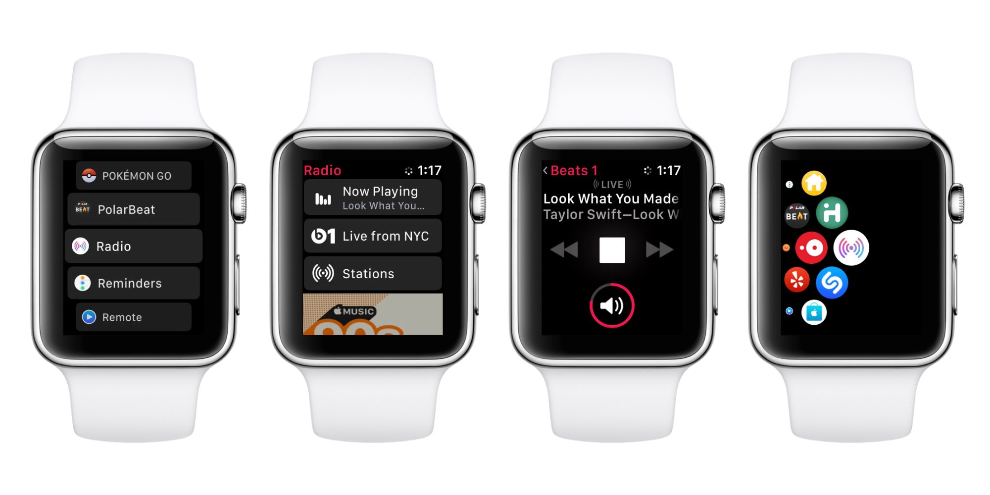 ｢watchOS 4.1 beta 1｣では新たに｢ラジオ｣アプリを搭載 － ハンズオン映像も