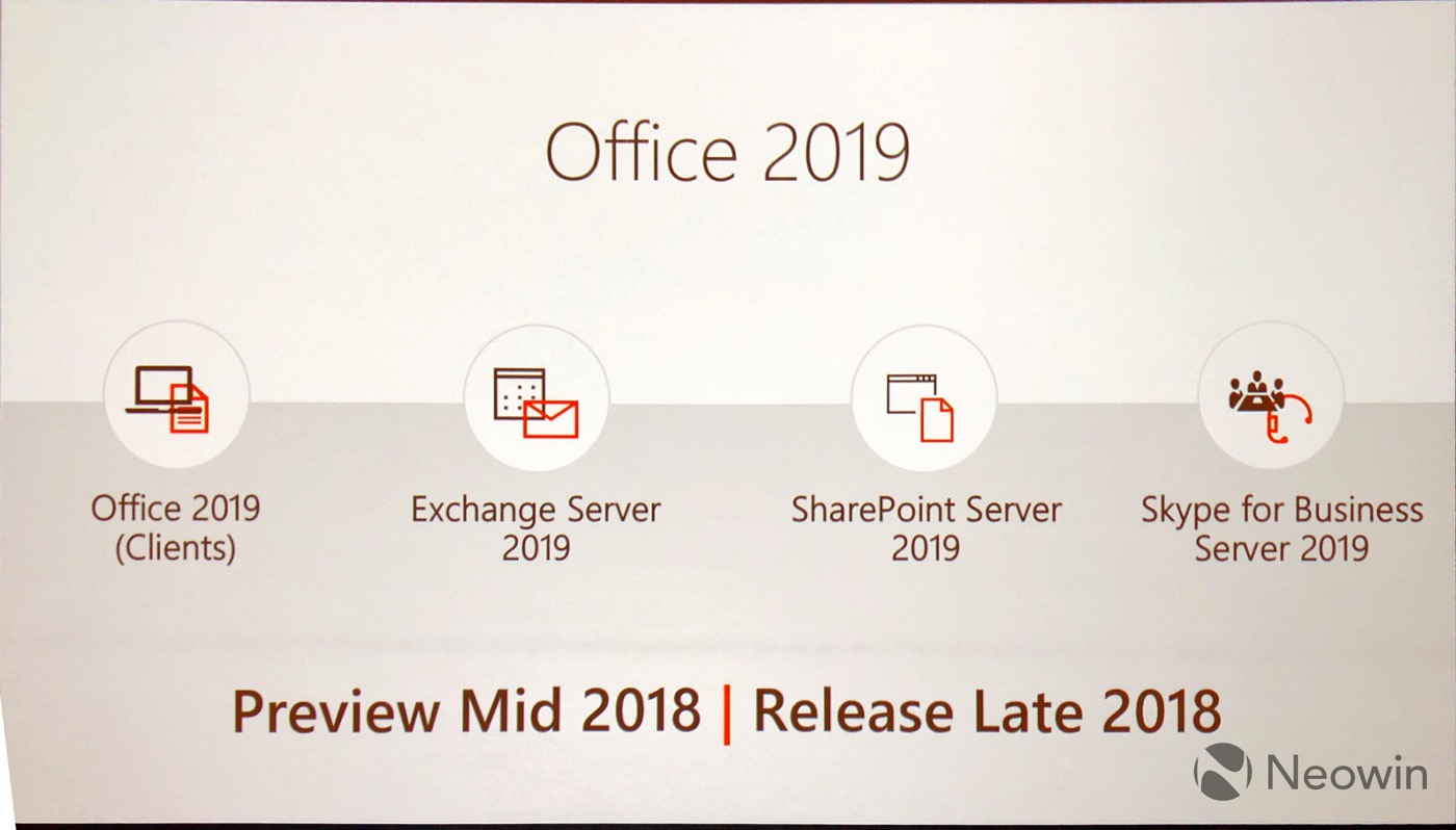 Microsoft、｢Office 2019｣を発表 ｰ 2018年後半にリリースへ