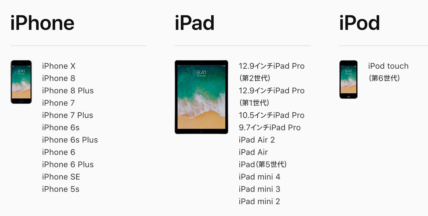 Apple、｢iOS 11｣を正式にリリース