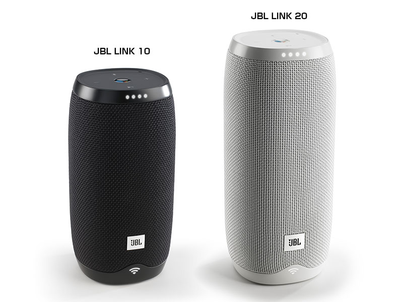ハーマン、JBLブランド初のGoogleアシスタント搭載スマートスピーカー｢JBL LINK 10/20｣を発表