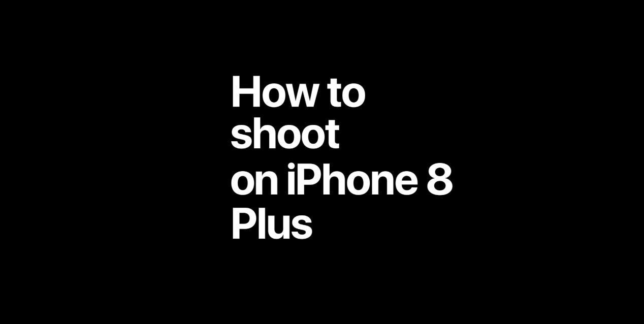 米Apple、｢iPhone 8 Plus｣のポートレートライティング機能の解説動画を2本公開