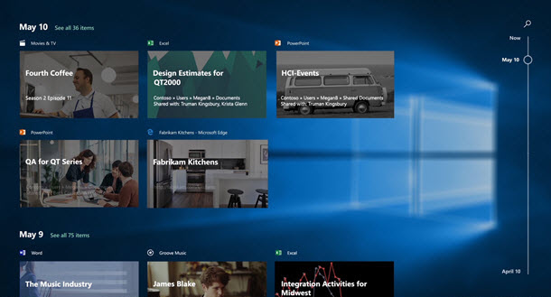 Microsoft、｢Windows 10 Insider Preview｣の次期ビルドでタイムライン機能を提供開始へ － ｢Sets｣と呼ばれる新機能も発表