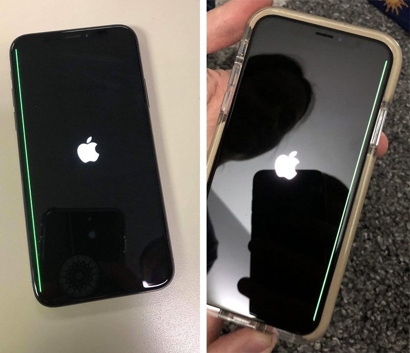 ｢iPhone X｣のディスプレイに緑色の線が表示される不具合が複数報告される − 有機ELディスプレイに欠陥か