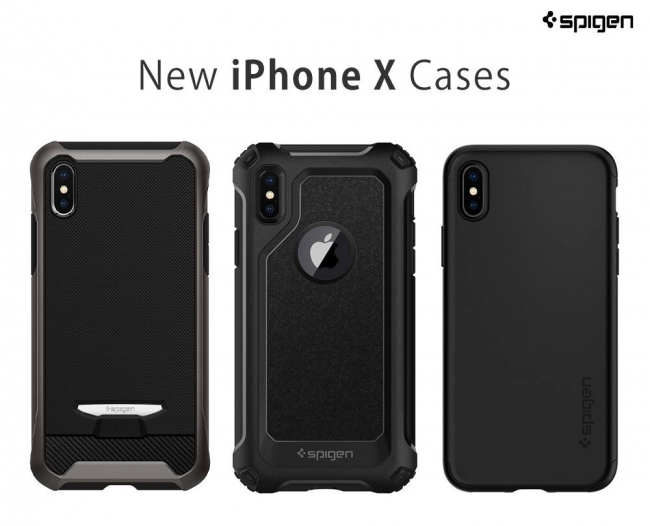 Spigen、｢iPhone X｣をまるごと包み込む全面保護ケースの3製品を発売