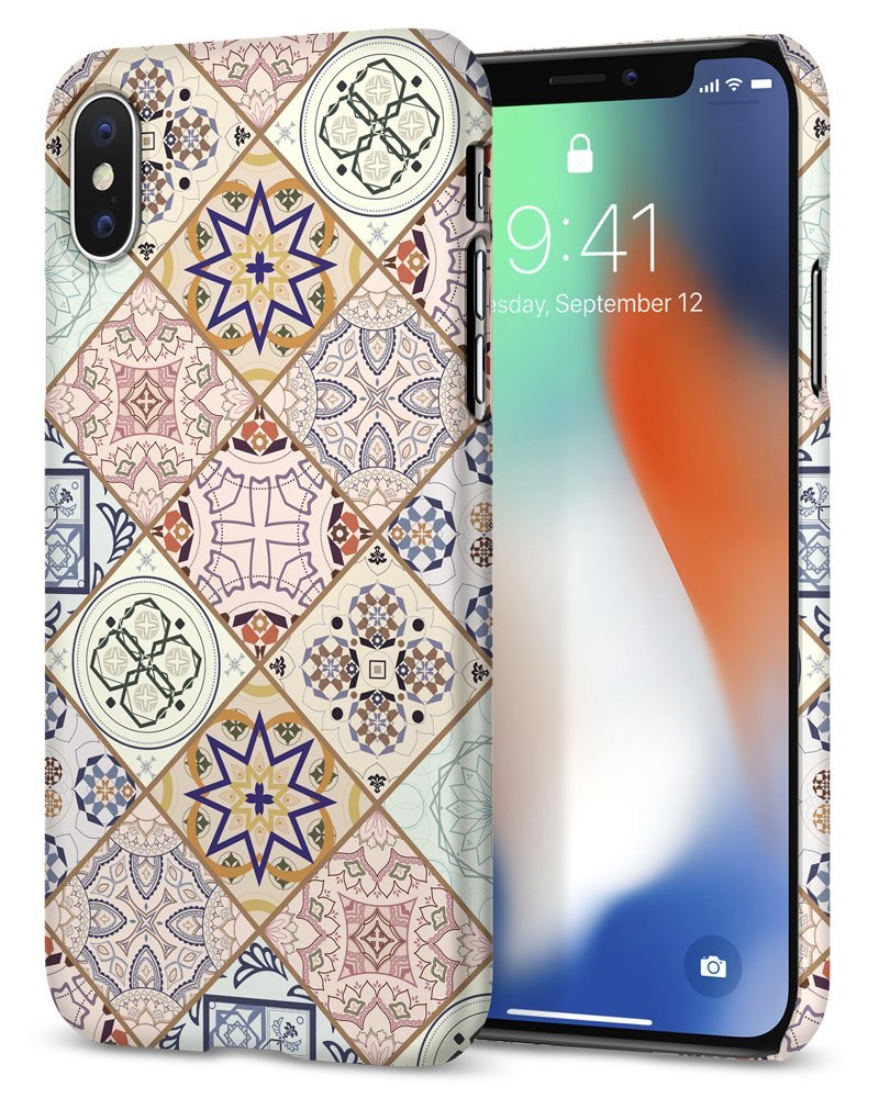 Spigen、幾何学モチーフが個性的な｢iPhone｣向け薄型軽量ケース｢シン･フィット アラベスク｣を発売