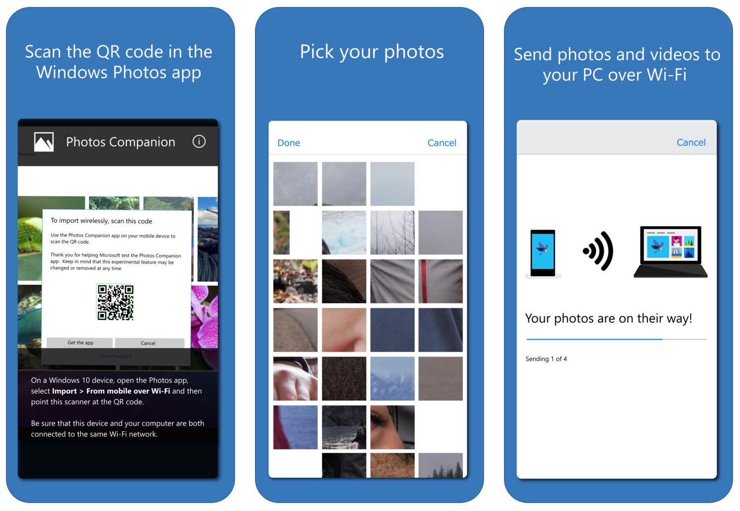 Microsoft、iOSとAndroid向けに｢Photos Companion｣アプリをリリース