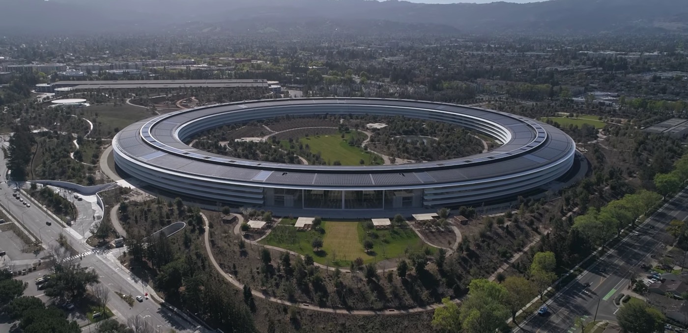 ｢Apple Park｣は完成間近 ｰ 最新の空撮映像公開