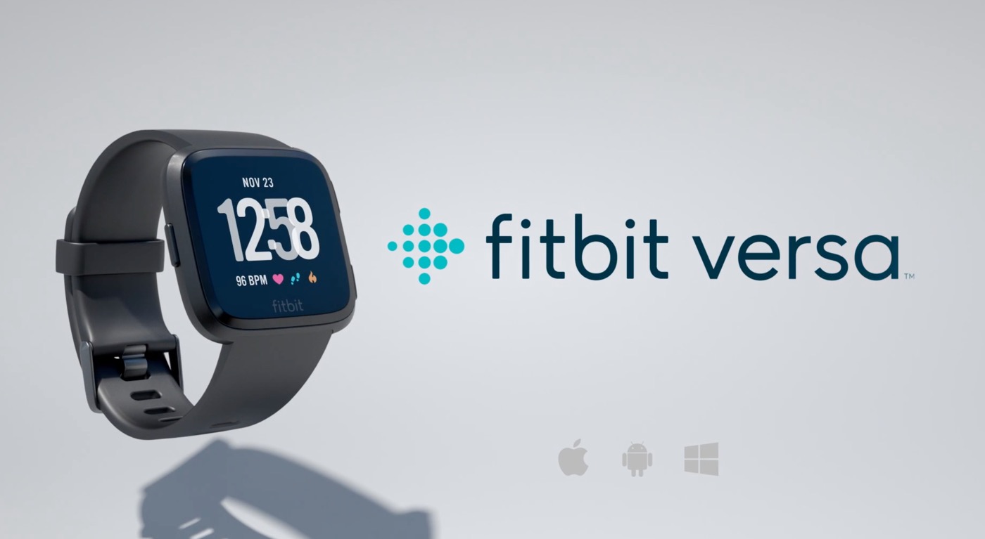 Fitbit、新型スマートウォッチ｢Fitbit Versa｣を発表