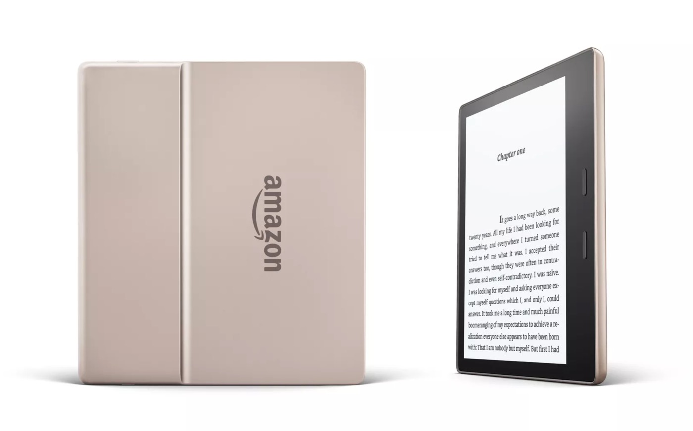 米Amazon、｢Kindle Oasis｣のシャンパンゴールドモデルを発表