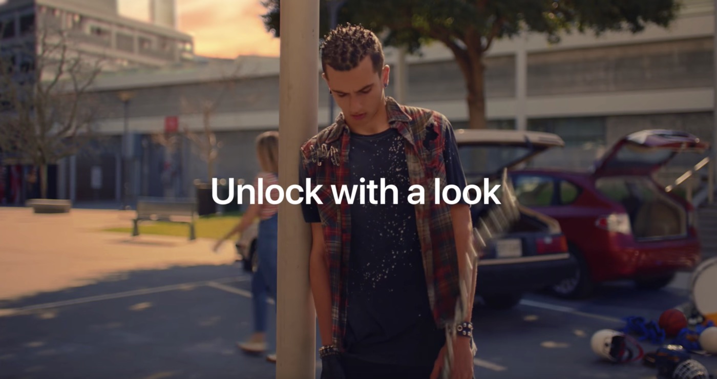 米Apple、｢iPhone X｣の新しいTVCM｢Unlock｣を公開