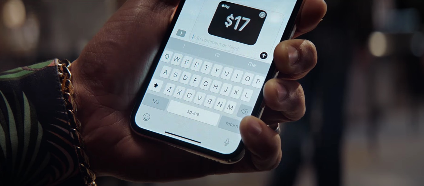 米Apple、｢iPhone X｣の新しいTVCM｢Pay with a message｣を公開