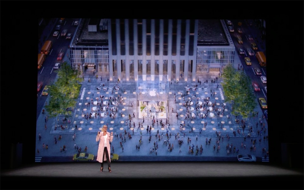 改装工事中の｢Apple Fifth Avenue｣の現況 ｰ ガラスキューブを再建中