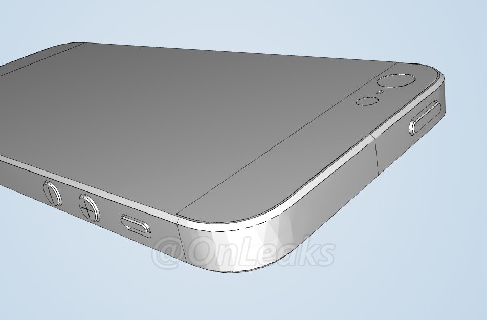 次期｢iPhone SE｣とされるデバイスの3D CAD画像