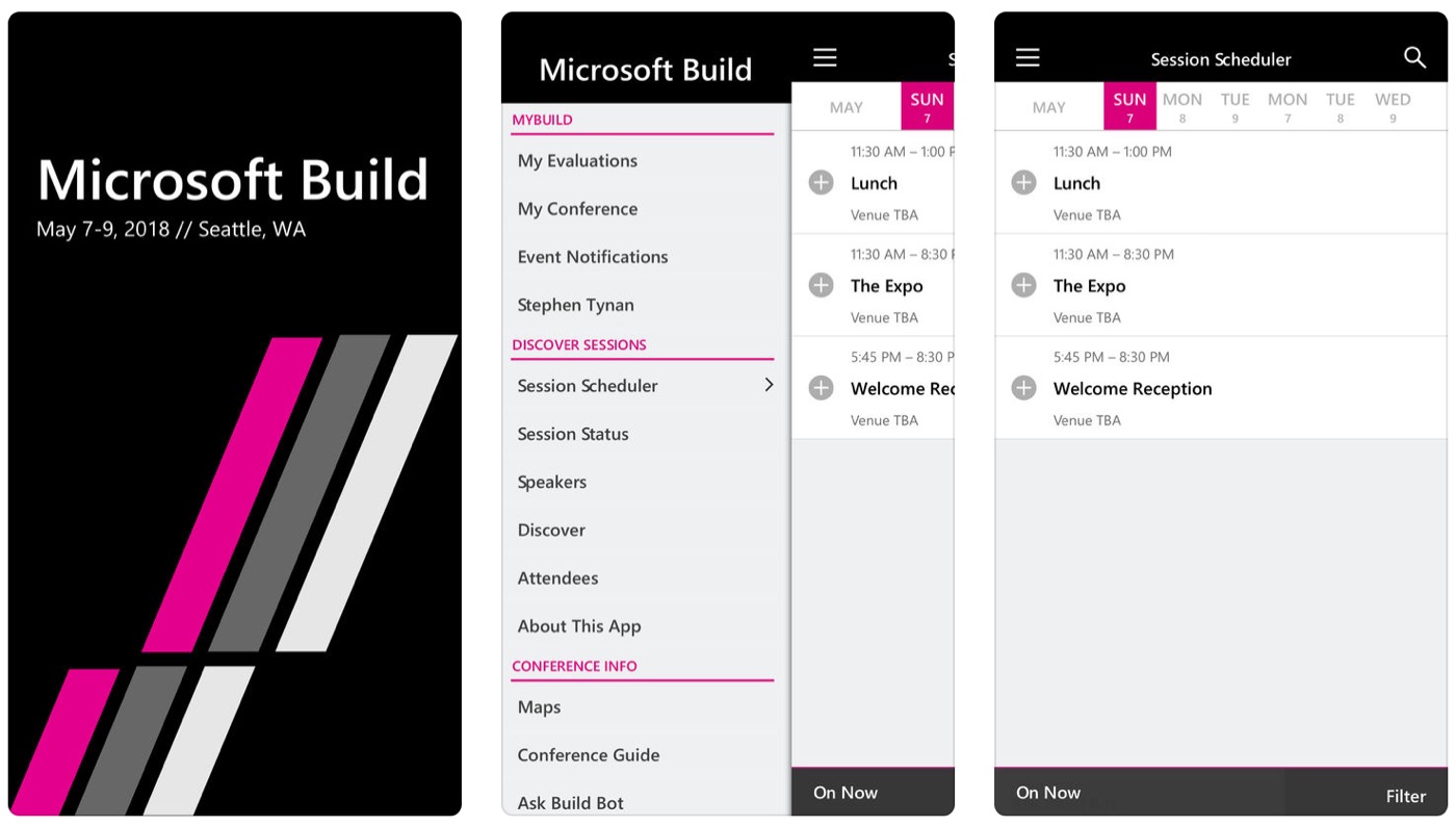 Microsoftの開発者向けカンファレンス｢BUILD｣のiOS向け公式アプリ、｢BUILD 2018｣に対応