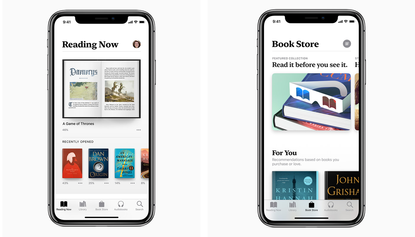 Apple、｢Apple Books｣アプリのニュースリリースを公開