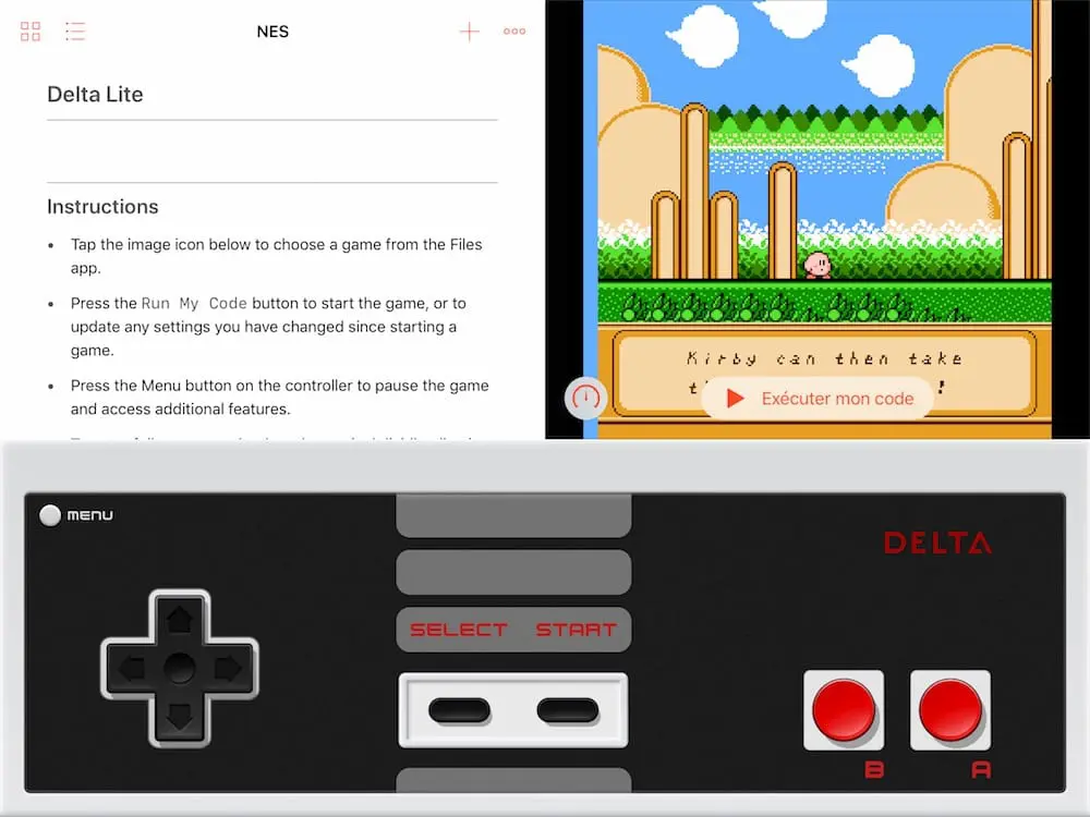 Ipad用アプリ Swift Playgrounds 上で利用可能なファミコンエミュレーター Delta Lite が登場 気になる 記になる